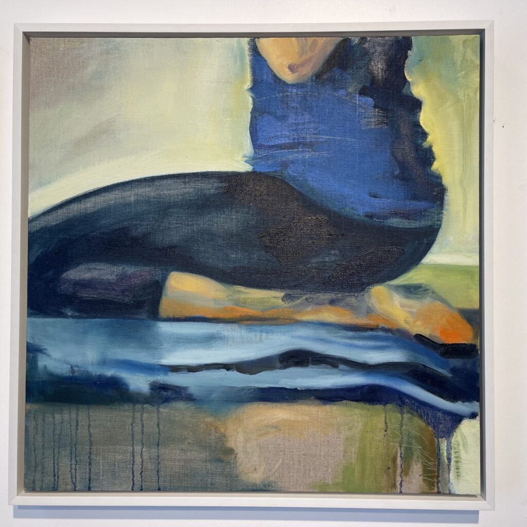 Settling #3, Oil on Linen Board, 550mm x 550mm, 2021 - SOLD